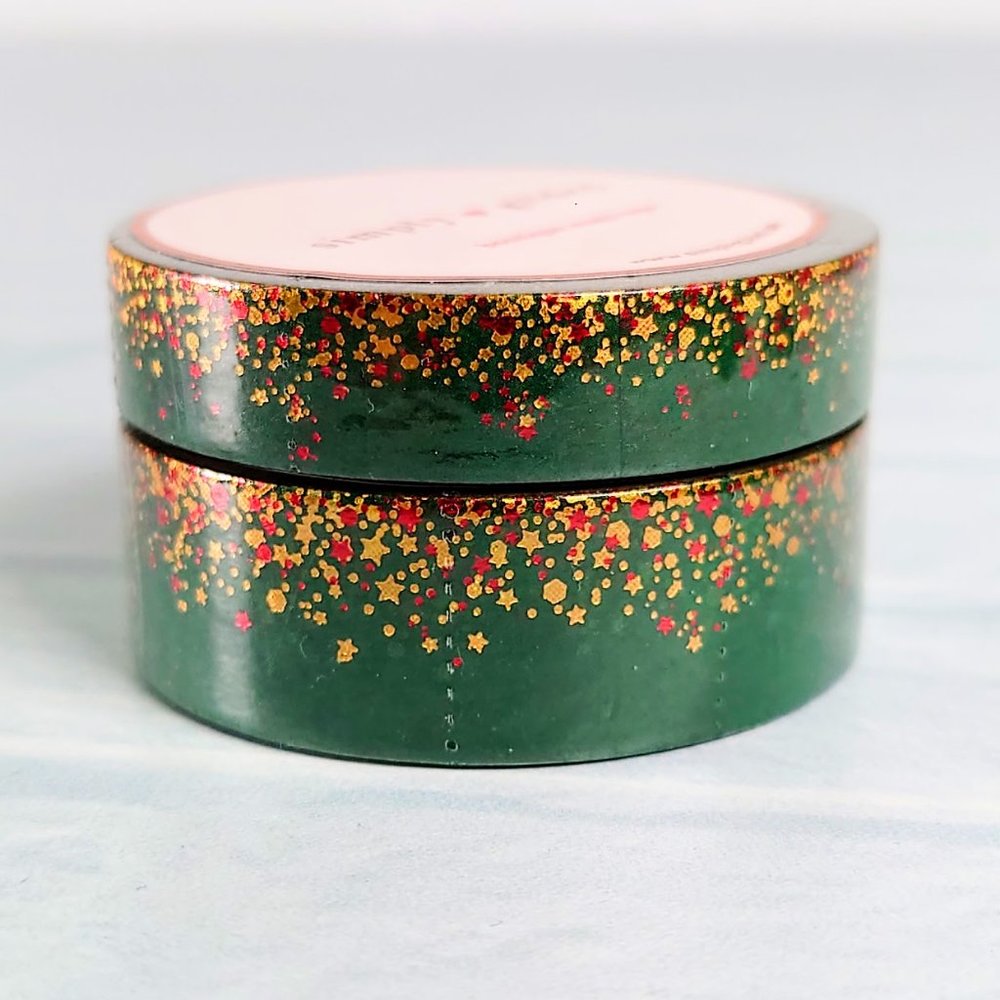 simply gilded Winter Christmas Stardust Washi Tape